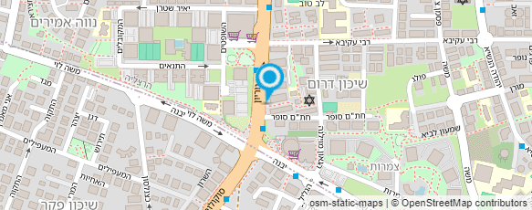 מפת הגעה אל חמדת שמואלי-שירם