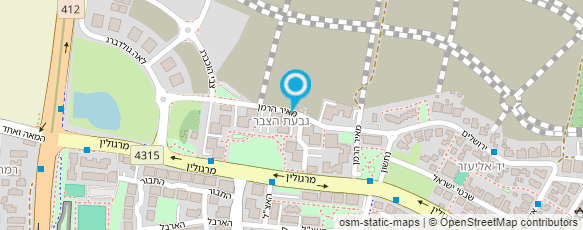 מפת הגעה אל סיתונית גומברג סמלים אנרגטים