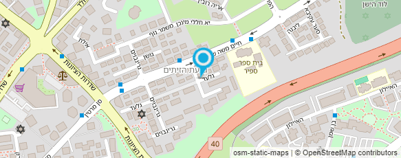 מפת הגעה אל ט.נ מחשבים