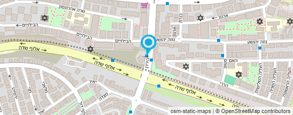 מפת הגעה אל אזולאי אוהד מחשבים