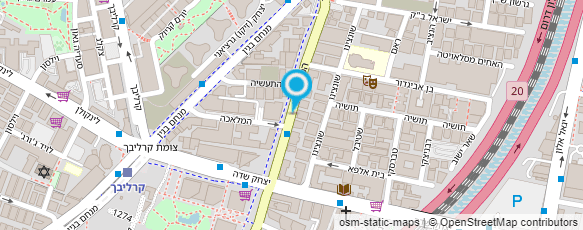 מפת הגעה אל ביו סקלפצ'ר BIO SCULPTURE