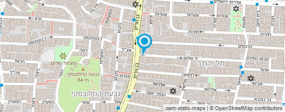 מפת הגעה אל האינסטלטורים-אברהם ושוורץ