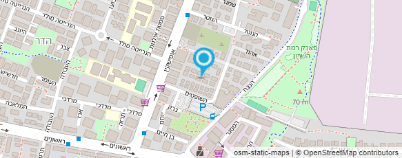 מפת הגעה אל מרים לינדנפלד מורה לאנגלית