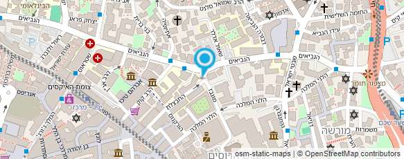 מפת הגעה אל משכן הראייה אופטיקל סנטר (ע"ר)