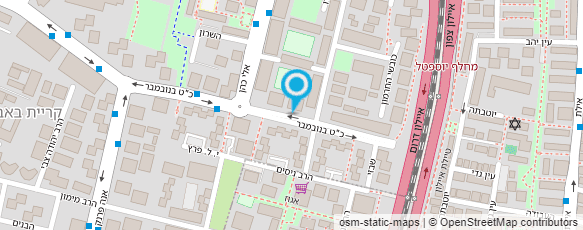 מפת הגעה אל משפחתון של רוזי