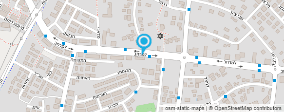 מפת הגעה אל מיכאל אופק-אסטרולוג מומחה