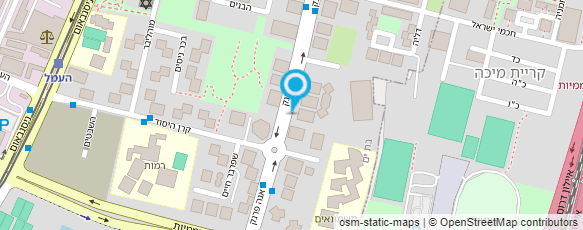 מפת הגעה אל ברוך שחר