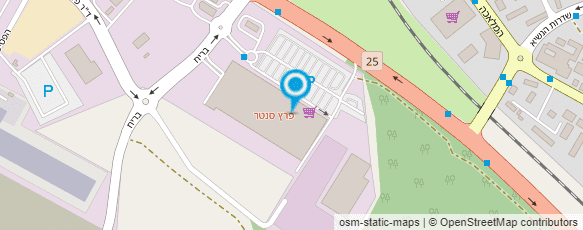 מפת הגעה אל מרכז הלבשה מפת הגעה אל מרכז הלבשה