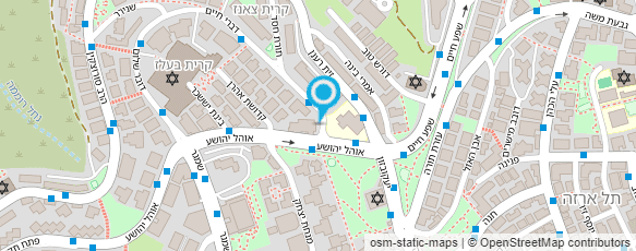 מפת הגעה אל ברגמן יצחק