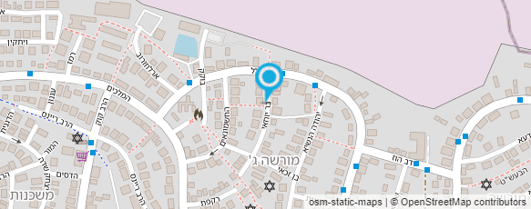 מפת הגעה אל מרצים און ליין