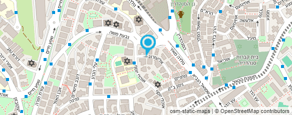 מפת הגעה אל אלישע  הרב יונגרייז מוהל מוסמך