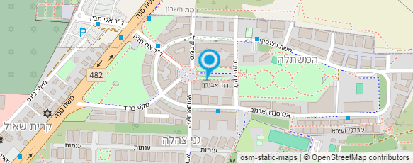 מפת הגעה אל עו"ד ומגשרת שירה בן-דרור