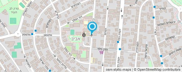 מפת הגעה אל "אמונה" מעון יום