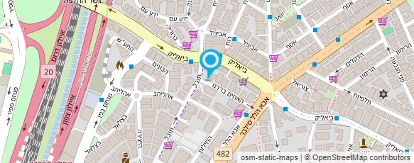 מפת הגעה אל כרמלה עזר