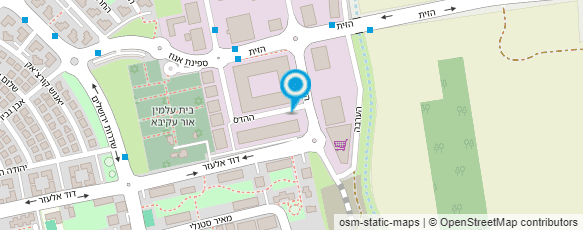 מפת הגעה אל מחסני ביגוד