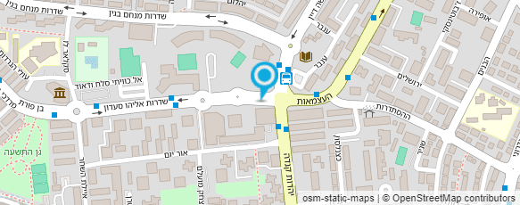 מפת הגעה אל דואר ישראל מפת הגעה אל דואר ישראל