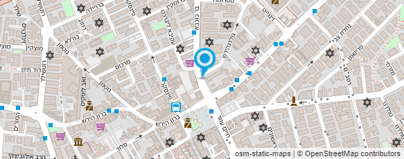 מפת הגעה אל מכבסת השרון - בשרות עצמי