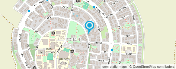 מפת הגעה אל מתנ"ס נחל שורק