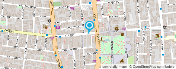 מפת הגעה אל מרפאות שיניים בי.וי.דנט