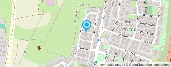 מפת הגעה אל בורשטיין עדנה