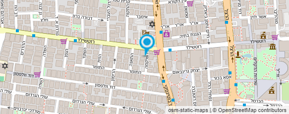 מפת הגעה אל גן ילדים קרן