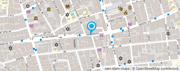 מפת הגעה אל מסעדת הכוהנים