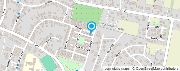 מפת הגעה אל יעל שלום קלינאית תקשורת