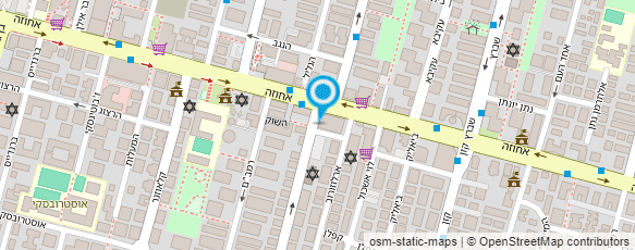 מפת הגעה אל ד"ר לוי ריצ'רד אורתודנט