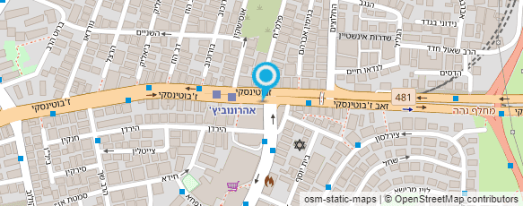 מפת הגעה אל עו"ד אברהם פלדמן