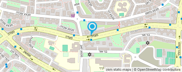 מפת הגעה אל פלאפל סביב השעון