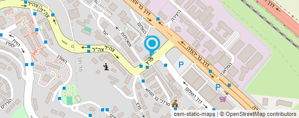 מפת הגעה אל "אמונה" מעון יום