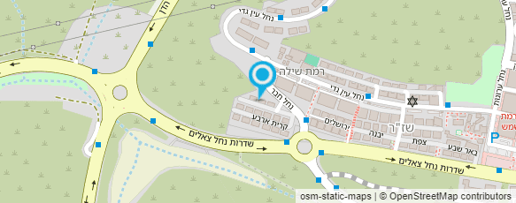 מפת הגעה אל ג'יפ ברמה