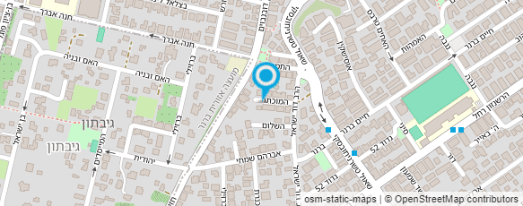 מפת הגעה אל מינה ויוסף פרופ' קנר