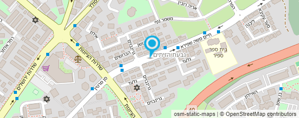 מפת הגעה אל בי"ס ספיר