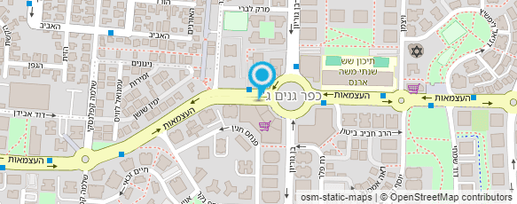 מפת הגעה אל פיצוציית גנים