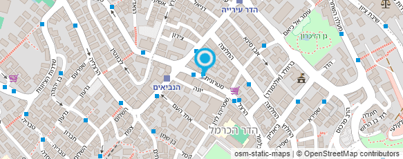 מפת הגעה אל קוסמטיק סנטר - הדר מפת הגעה אל קוסמטיק סנטר - הדר