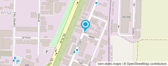 מפת הגעה אל קפה קונדיטוריה ג'קוב