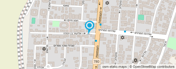 מפת הגעה אל אגמון יזום ובנייה בע"מ