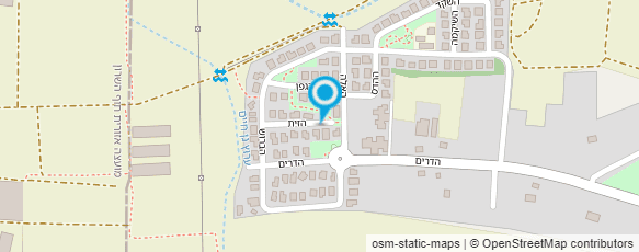 מפת הגעה אל אדריכלית- בן יעקוב מרים