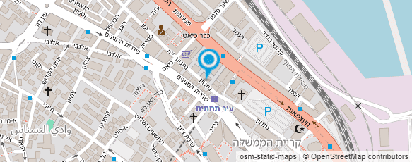 מפת הגעה אל בוטיק התיק