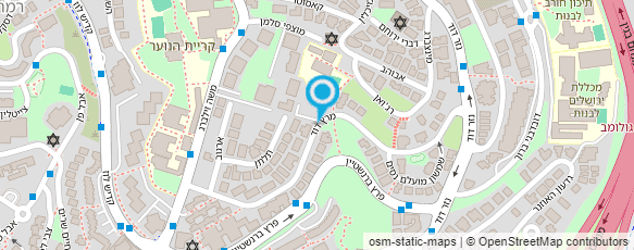 מפת הגעה אל משה שיעורים פרטים  בהנח"ש