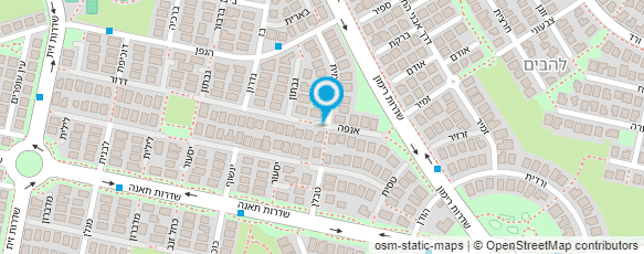 מפת הגעה אל אריה קור