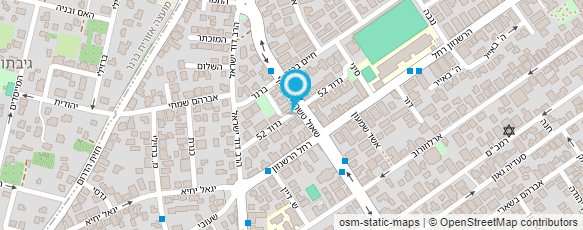 מפת הגעה אל אהוד ברזילי מאמן טניס