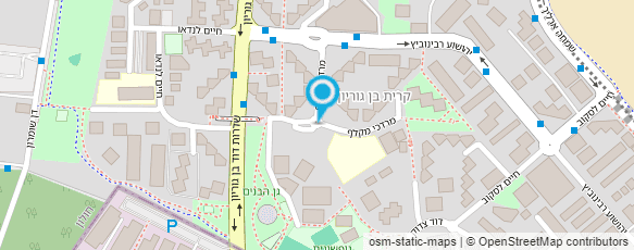 מפת הגעה אל בנציון תומר