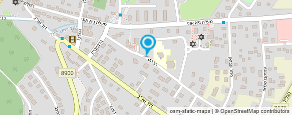 מפת הגעה אל צוקרמן הדברה מקצועית