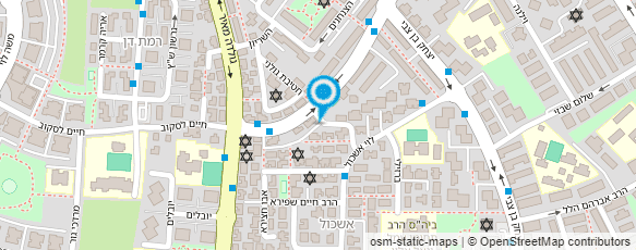 מפת הגעה אל רוני שירותי אינסטלציה