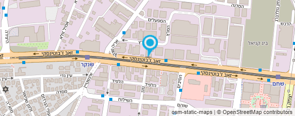 מפת הגעה אל מחסני אלקטריק