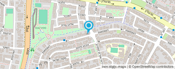 מפת הגעה אל הגן של אורטל