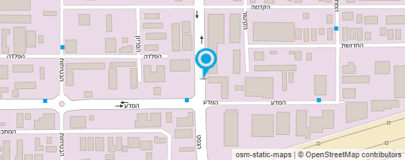 מפת הגעה אל דואר ישראל