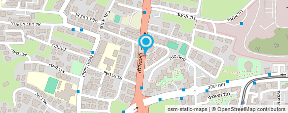 מפת הגעה אל בית אבות ג'ועבה